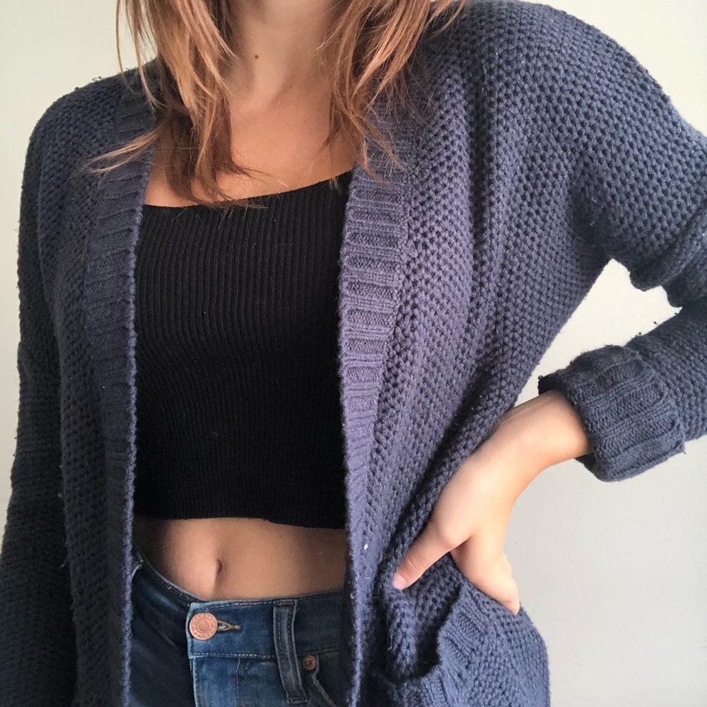 Navy Bluenotes Cardigan
